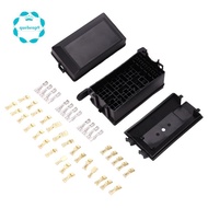 Fuse-Relay Box 5-Fuse Holders 6 Relay Block Holders Fuse-Block 12V Fuse-Box Car