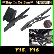 Yamaha Y15ZR Y15 Y16 Rear Inner Chain Case Fender COVER RANTAI PETI RANTAI Y SUKU CARBON HALF / FULL