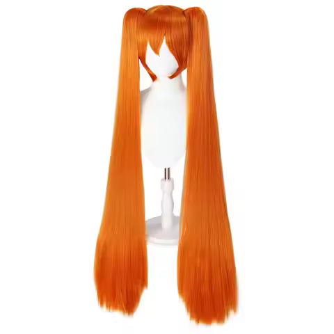 Osana Najimi's Orange Double Tigers With Long Ponytail In 'Sick Beauty Simulator' High Heat Resistan