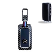 New Mazda 3 CX30 CX60 CX80 CX5 Key Cover Steel Alloy Carbon Fiber Sarung Kunci CX30 CX60 Accessories