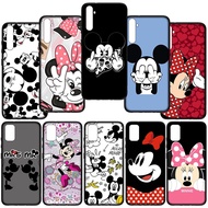 Casing Soft OPPO Reno 4 6 Pro 5 7 7 Z 7Z 5G Reno5 Reno7 Phone Cover B-PG95 Mickey Mouse Funny Minnie
