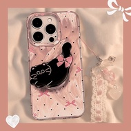 YS 35 Korean Girly Cute Kitty Pink Casing Realme 12 11 8i 8 6i 6 5S 5i 5 4G A1K C1 C2 C3 7 2 Pro OPP
