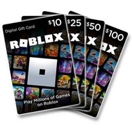全網最平ROBLOX 禮物卡 序號充值