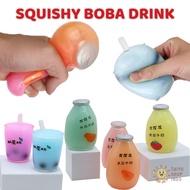 Taiyo Kids Toys Squishy Boba Drinks Squeeze Anti Stress Bubble