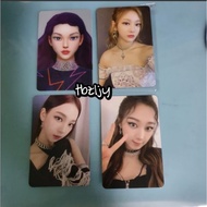 OFFICIAL INSTOCK AESPA SAVAGE PHOTOCARD - SYNK DIVE / POS VER KARINA GISELLE NINGNING