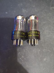 SYLVANIA 喜萬年  白頭翁 6SN7 50年代