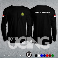 Indonesian Anesthesia Association Science T-Shirt DB Long Sleeve Distro T-Shirt