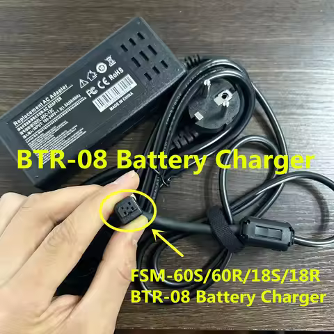BTR-08 battery charger for FSM-60S FSM-60R FSM-18S FSM-18R fiber fusion splicer battery charger Repl