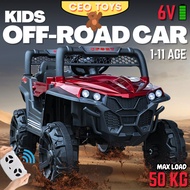 [CEOTOYS] Kereta Mainan Elektrik Budak Kids Electric Jeep Electric Ride On Car Jeep Kids Car with Re