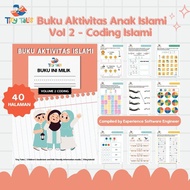 TINY TALES - WORKSHEET CODING ANAK ISLAMI VOL 2 - 5-6TAHUN (40 HALAMAN) Uk. A4