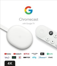 Google Chromecast with google Tv 4K 一年保養