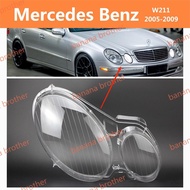 For Mercedes Benz W211 (2005-2009) E200 E230 E280 E300 E320 E350 headlamp cover headlight cover cap 