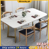 4/6 Seater Dining Table Nordic Kitchen Long Table Simple Office Table Study Desk 140*70*72cm