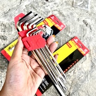 WOLF Wolf Star Combination L Key Set 9Pcs / Wolf Star L Key / Wolf L Long Key