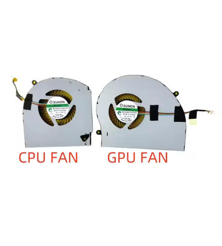 New CPU GPU Cooling Fans For DELL Alienware 17 R4 17 R5 P31E 17-R4 Laptop MG75090V1-C060-S9A MG75090