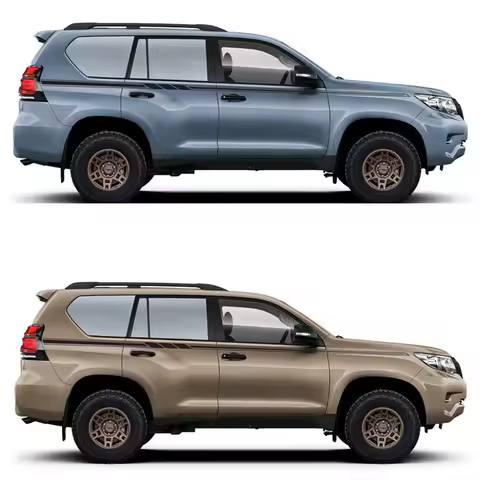 For Toyota Land Cruiser Prado lc150 Car Vinyl Stickers KARUMBA BODY STRIPE DECAL customized Fashion 