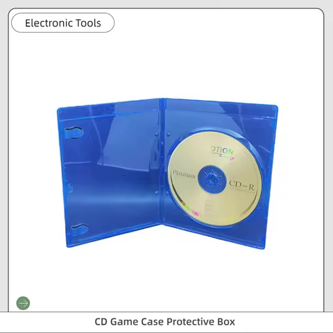 1PC CD Game Case Game Disk Holder Disk Case CD DVD Discs Storage Box Compatible Protective Box Cover