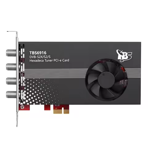 Tbs6916 Dvb-s2x/s2/s Hexadeca Tuner Card