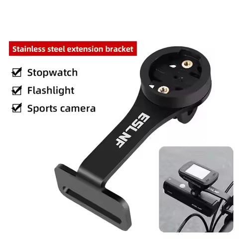 Bicycle Computer Holder Stainless Steel Bike Handlebar Mount For Igpsport Garmin Bryton