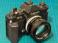 Canon F-1 菲林相機配 50mm f/1.4 鏡頭