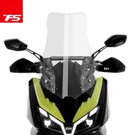 TFS SYM HUSKY ADV300 Windshield Extended Phone Bracket Deflector HUSKY300 Windshield HUSKY 300