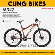 SEPEDA GUNUNG MTB 27.5 INCH GENIO M 347 3 X 8 SPEED SHIMANO BY UNITED