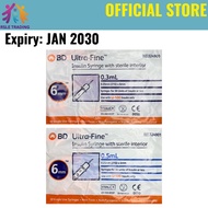 BD Ultra-Fine 31G x 6mm 3/10 CC 10's (324900) 1/2 CC 10'S (324901)