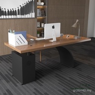 Household Creative Desk Workbench Simple Desktop Solid Wood Modern Wholesale loft Iron Table Compute