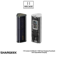 Shargeek 170 Coolest 24,000mAh 170W Fast Charging Powerbank with Unparalleled Charging