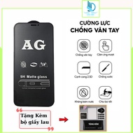 AG anti-fingerprint tempered glass, full code for iphone.e from 7/8 P - 15 PRM