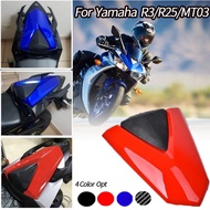Ultrasupplierสีแดงอานเสริมจักรยานยนต์ผ้โดยสารด้านหลังที่หุ้มเบาะSOLO FairingสำหรับYamaha YZF R25 R3