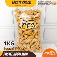 Pastel Abon Mini 1KG Kiloan Rasa Gurih Renyah Enak Murah / Pastel Kering Isi Abon Udang Premium / Pa