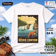 T-SHIRT BY ALABAMA 23 WEAR COUNTRYTAG ASAL US COTTON 24S SOUVENIR PREMIUM GIFT