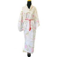 VINTAGE LONG YUKATA KIMONO