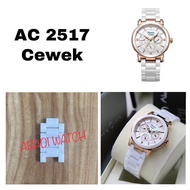 Alexandre Christie Original AC 2517 Women's Watch Ceramic Chain Connection