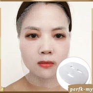 [PerfkMY] 100x Facial Gauze Mask Facial Paper Sheet Gauze Soft Breathable for Home DIY