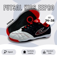 Eepro Kids Junior Indoor Futsal Shoes | Kasut Futsal Indoor Black White EF1828JR AW - NEW ARRIVAL