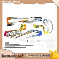 NnutreoufRC Air Plane 3D Airplane Micro- Foam EPP PP F3P Lightset KIT Model Hobby Toys  Remote Contr