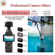 Lens Filter For DJI Pocket 3 CPL ND64 ND256 ND1000 Handheld Gimbal ND Filter Set Accessories