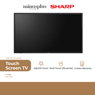 Sharp 4K UHD Touchscreen TV (70 Inch - 80 Inch) AQUOS Touch 4K HDR Touchscreen TV 4TB70DR1X / 4TB80DR1X