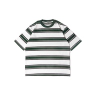 JB - Stripe T-Shirt EverGreen - Men's Oversized Striped T-Shirt