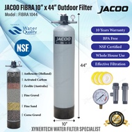 JACOO Sand Outdoor Water Filter 10" x 44" FRP/ Penapis Air Bersih Rumah 7 Layer Lapisan Normal