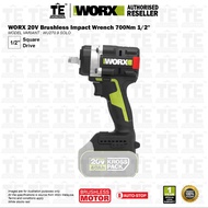 WORX 20V Brushless Impact Wrench 700Nm 1/2" WU270 SOLO
