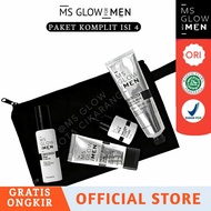 ms glow for men original paket lengkap basic complete msglow pria laki