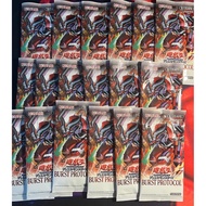 TGT Yugioh genuine Yugioh card pack Burst Protocol BPRO AE Asian English