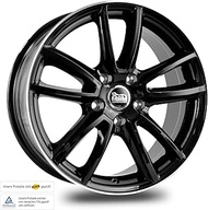 A7-8.5JX20 5/112 ET45 66.6 Black Lip Polish