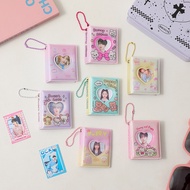 mini Ins Cartoon 2-inch Photo Album ID Photo Storage Keychain Album