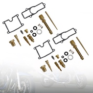Areyourshop 2X ชุดการสร้างคาร์บูเรเตอร์เหมาะสำหรับคาวาซากิ Z400 KZ550 GPZ550 1980-1983