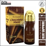 CHOCOLATE MUSK Al-Nuaim Non-Alcoholic Attar Roll-on Perfume 20ml Unisex Minyak Wangi Al Nuaim [Ready