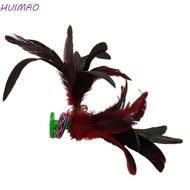 HUIMAO Kick Shuttlecock, Foot Kick Portable Feather Shuttlecock, Outdoor Sports Durable Colorful Han